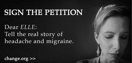 sign the Elle Migraine pose petition