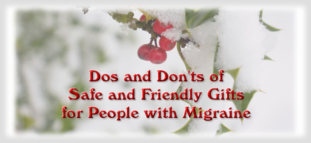 Migraine Friendly Holiday Gifts