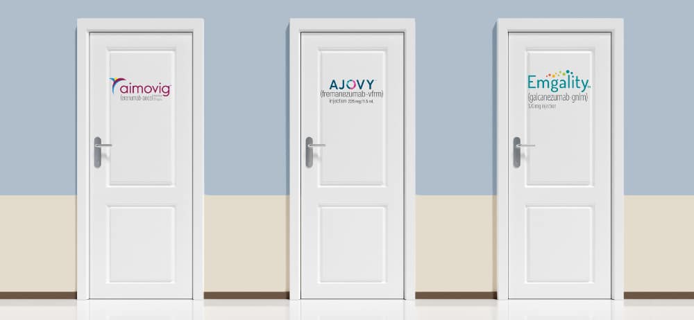 Side-by-Side Comparison of Aimovig, Ajovy, and Emgality