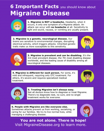 6 Important Facts About Migraine